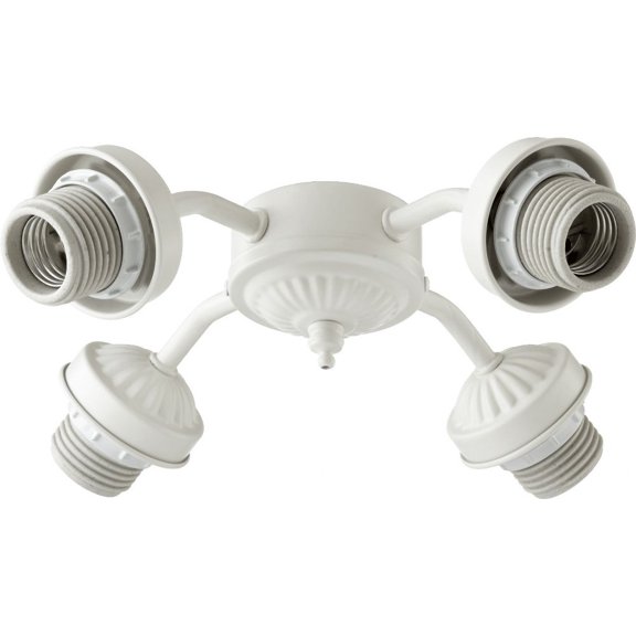 Accessory 10 Inch 36W 4 Led Ceiling Fan Light Kit-Studio White Finish Quorum Lighting 2444-808