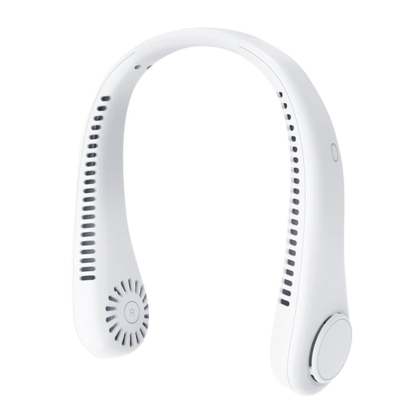 de ventilador sin aspas manos libres, ventilador personal fresco de 360°, ventilador silencioso portátil para exteriores interiores, regalos de cumpleaños para hombres, mujeres, mamá
