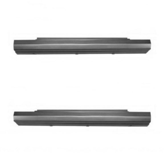 For GMC Sierra 3500 HD 2007 08 09 10 11 12 2013 Rocker Panel Driver and Passenger Side | Pair | Slip-On | 2-Door