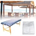 thumbnail image 4 of Drap Jetable, 100 Pcs Draps de Table de Massage Imperméables en Tissu PVC Non Tissé Protection pour Lits de Massage Spa, 4 of 8