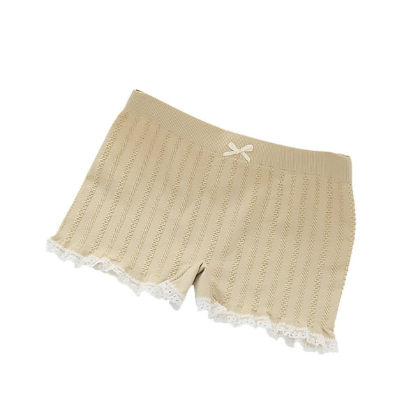 Bigersell Women's Bikini Panties Clearance Womens Boxers Underwear Boyshort Thongs Panty Style P-1119 Cotton Plus Size Panties Thong Bikini Briefs Mid Waist Women Cheeky Panties Khaki One Size