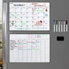 Cinch Whiteboard Bundle of Chore Chart + Monthly Calendar