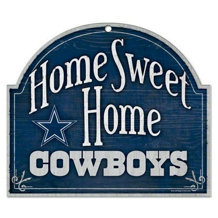 NFL - Dallas Cowboys Home Sweet Home Wood Sign
