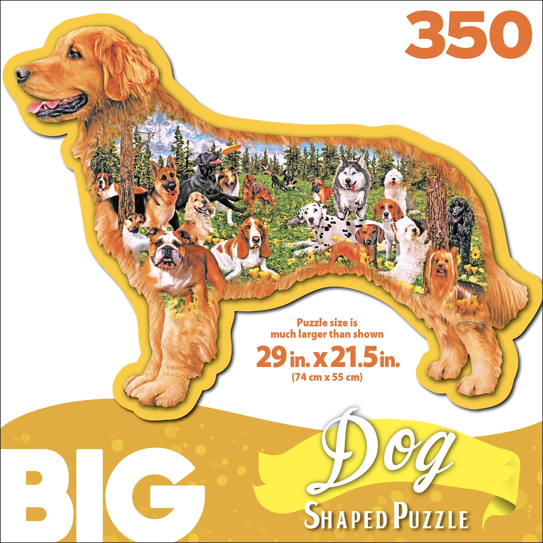 x 11 in. COLLAGE of DOGS NEW 300 Piece Jigsaw Puzzle Cra-Z-Art Puzzlebug 18 in 