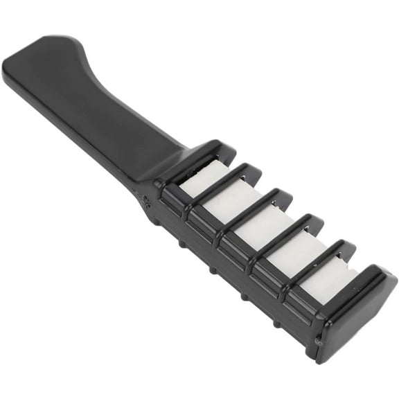 Temporary Hair Chalk Comb, Disposable Safe Hair Color Dye Comb for Cosplay Party Hair Dye(white)