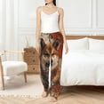 thumbnail image 4 of Yiaed Vintage Shiba Inu Art Print Womens Lounge Pants, Loose PJ Bottoms, Long Pajama Pants for Women-XX-Large, 4 of 6
