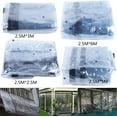 thumbnail image 3 of Miumaeov Commercial Grade Waterproof Clear Awning, Vinyl Clear Awning Canopy Roll Up Patio Enclosure for Tents, Awnings, Canopies, Curtain (8*10 FT), 3 of 14