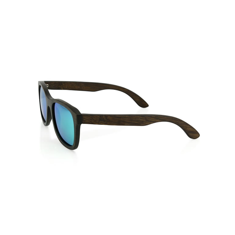 Wood Sunglasses Real Wooden Vintage Bamboo lightweight Polarized Lenses  Sunglass for Men Women Eyewear - Green