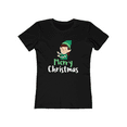 thumbnail image 2 of Cute Elf Christmas Tshirts Womens Christmas Pajamas Cute Christmas Shirts for Women Christmas Shirt, 2 of 6