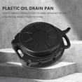 thumbnail image 3 of 7.5L Plastic Oil Drain Pan Wast Engine Oil Collector Tank Gearbox Oil Trip Tray For Repair Car Fuel, 3 of 5
