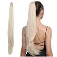 thumbnail image 1 of Perruque Queue de Cheval Féminine Longue Lisse Extension de Cheveux Perruque Queue de Cheval Féminine, Attrape les Cheveux, 1 of 9