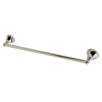 Kingston Brass BA4811PN Metropolitan 24" Single Towel Bar, Polished Nickel