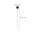 thumbnail image 2 of Bouquet Pins 480 Pack Corsage Pins Flower Pins Pearl Head Straight Pins, Black, 2 of 5