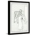 thumbnail image 2 of On the Telephone Framed Painting Print, 2 of 5