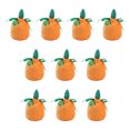 thumbnail image 1 of Injueey Bolsa de regalo de Halloween, bolsa de dulces con cordón temático, soporte de almacenamiento de galletas, organizador reutilizable, decoración Kits de decoración para fiestas  10PCS Injueey HA070908-02, 1 of 5