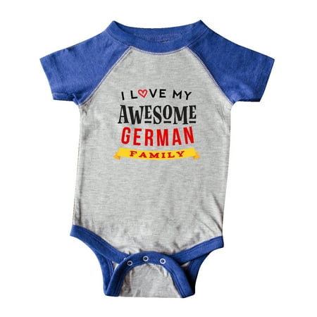 

Inktastic I Love My Germany Family Gift Baby Boy or Baby Girl Bodysuit