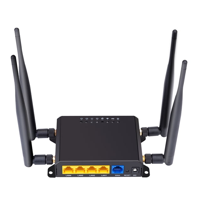 Extensor de enrutador inteligente X10 4G LTE OpenWRT SIM de alta potencia