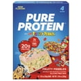 thumbnail image 3 of Pure Protein Bars, Fruity Pebbles, Low Sugar, 20g Protein, 1.76 oz, 4 Count, 3 of 6