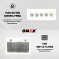 thumbnail image 2 of ONEX OHF300 Hotte de Cuisinière 30 Pouces avec Conduit en Acier Inoxydable, 2 of 8