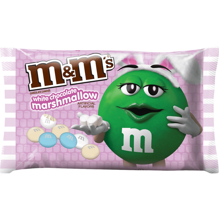 M&M's White Chocolate Marshmallow Candies - 8 oz. Bag 