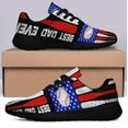 thumbnail image 3 of Best Dad Ever Baseball Shoes Women's Fashion Sneakers Tennis Running Shoes for Men Women Black Size 11, 3 of 7