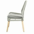 thumbnail image 3 of Newboti Furniture Grey and Weathered Wash Woven Back Side Chairs (Set of 2) 25140, 3 of 7