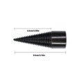 thumbnail image 4 of Guardoinrt Drill Bit Wood-split Machine Bits Round//Square Wood Breaking Machine Firewood Chopper Accessories Woodworking Tools, 4 of 6