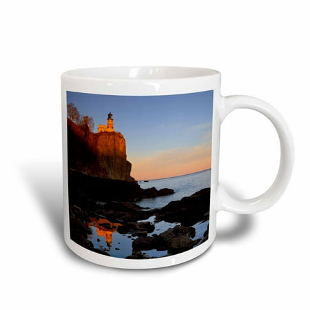 3dRose Split Rock Lighthouse, Two Harbors, Minnesota - US24 CHA0071 - Chuck Haney, Ceramic Mug, 11-ounce