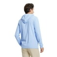 thumbnail image 3 of DTWOOO Men's Solid Performance Hoodie Men Solid Performance Dry Fit Athletic Lightweight Casual Midlayer Mens Hoodies Pullover, 3 of 8