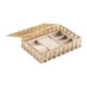 thumbnail image 3 of Caja de almacenamiento de joyas Hugo de cristal para mujeres y niñas, 3 of 10