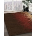 thumbnail image 2 of Ahgly Company Indoor Rectangle Patterned Mahogany Brown Area Rugs, 5' x 8', 2 of 6