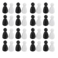 thumbnail image 1 of LEEYNEER 40 Pcs Plastic Flight Chess Chessman Human Shape Board Game Child, 1 of 8