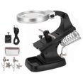 thumbnail image 1 of TH-7023B Desktop Magnifying Glass High Definition Magnifier with LED Light for Reading Repair, 1 of 4