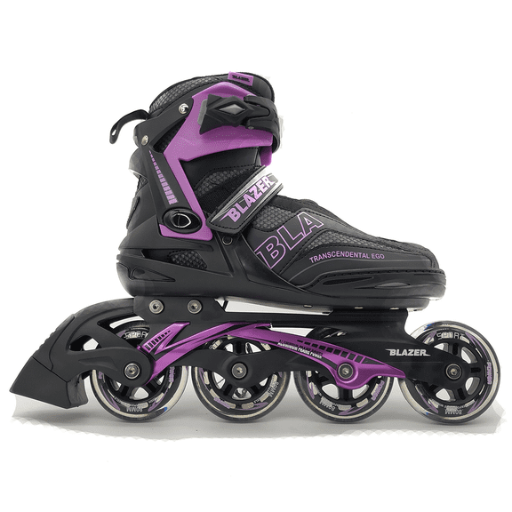 Patines Morados Fitness Bota de Tela Riel de Aluminio Blazer  BZ150Morado