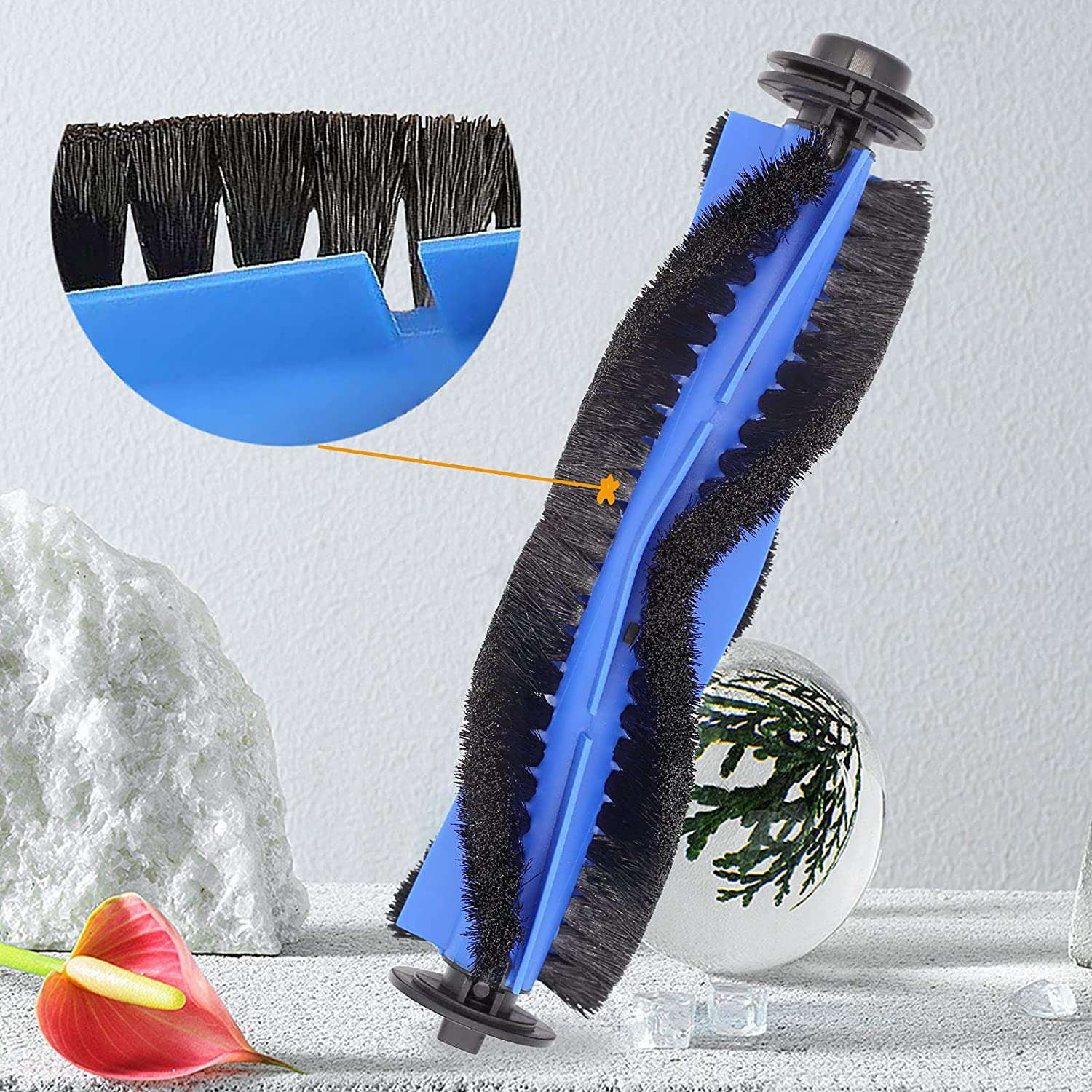 Rolling Brushes for Eufy RoboVac 11S 15C 30 30C with Cleaning Brush