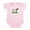 Petal Pink, variant on CafePress - Shorthorn Steer Infant Bodysuit - Baby Light Bodysuit, Size Newborn - 24 Months