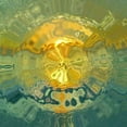 thumbnail image 2 of Studio Nine6 15x15 Black Ornate Wood Framed with Double Matting Museum Art Print Titled - Brilliance A, 2 of 4