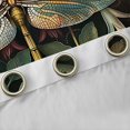thumbnail image 4 of Manfei Tribal Dragonfly Animal Curtains Pack of 2 (42x84 Each), Mystic Rustic Flower Plant Curtains Blackout, Teens Kids Child Bedroom Curtains, Curtains and Drapes Home Decor, 4 of 6