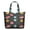 Outer, variant on Cute Space-Themed Travel Tote Bag with Planets, Aliens, Spacecraft Artwork Large Capacity Weekender Bag with Multiple Pockets for Weekend Getaways Fitness