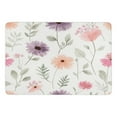thumbnail image 2 of Floral Watercolor Pattern_1 Soft Comfy Area Rugs Carpet Suitable for Living Room Kitchen Bedroom Laundry Room Home Decorations 63"x 79", 2 of 6