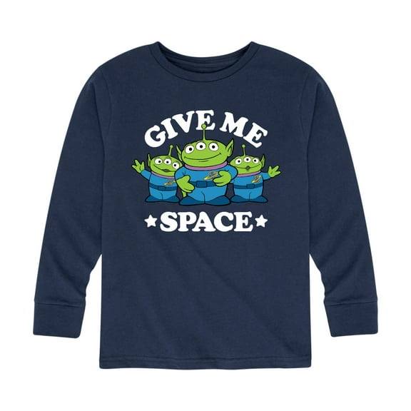 Toy Story - Aliens Give Me Space - Toddler And Youth Long Sleeve Graphic T-Shirt
