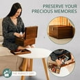 thumbnail image 4 of Public House Locking Wooden Keepsake Box, Customizable Design With Adjustable Tray. Large Wooden Box with Hinged Lid for Wedding and Memory Keepsakes, 4 of 8