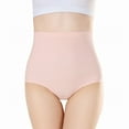 thumbnail image 2 of vigerkar Silky Seamless Panties for Women High Waisted Tummy Control Stretch Cheeky Panties No Show Hipster Panties Underwear C, XXL, 2 of 5
