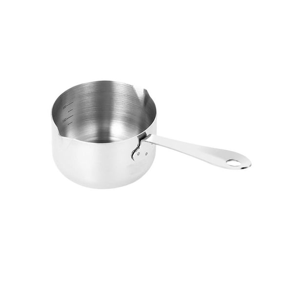 Water Cooking Butter Warmer Cookware Heating Long Handle Soup Kitchen Restaurant Steel Handle L
