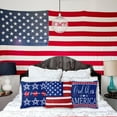 thumbnail image 5 of 4th of July Pillow Covers Decorations 18 x 18 Inch Red Blue Star Stripe Flag Freedom America Patriotic Throw Pillow Covers Cases for Independence Memorial Day Cushion Case Sofa Couch Decor, 5 of 7