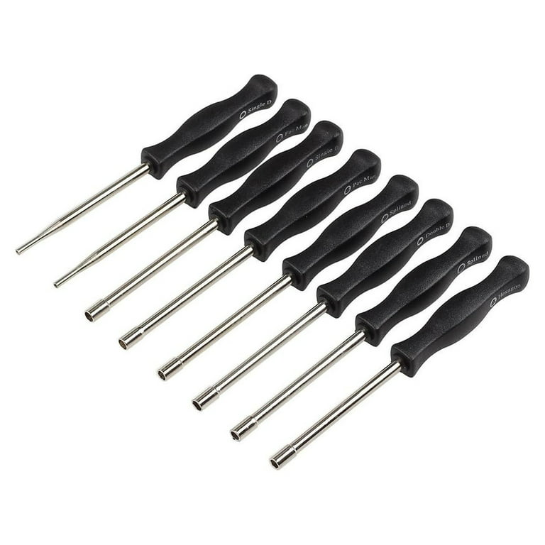 8 PCS Carburetor Adjustment Tool Carb Adjusting Kit Tune Up Small Engine  Screwdriver with Cleaning Needles Carrying Case for Common 2 Cycle  Carburetor, Easy To Use and Collect 