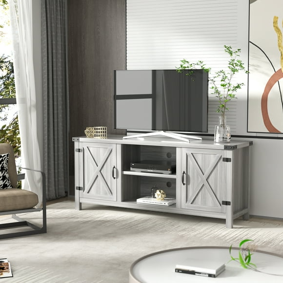 Gray Modern Tv Stand