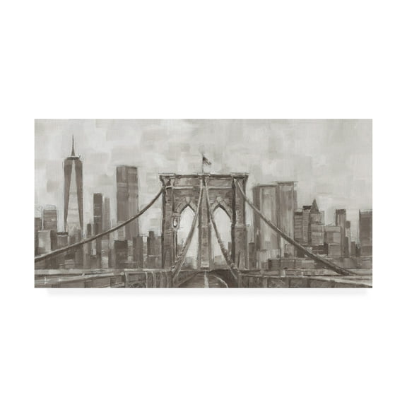Trademark Fine Art 'New York Panoramic' Canvas Art by Ethan Harper