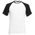 thumbnail image 1 of Fruit Of The Loom Mens Short Sleeve Baseball T-Shirt, 1 of 3
