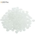 thumbnail image 3 of MECCANIXITY 200pcs Glow Rocks 13-17mm Glow Pebbles Decoration in The Dark Luminous Stones Decor DIY Decorative White for Garden, Potted Plant, Fish Tank, 3 of 8